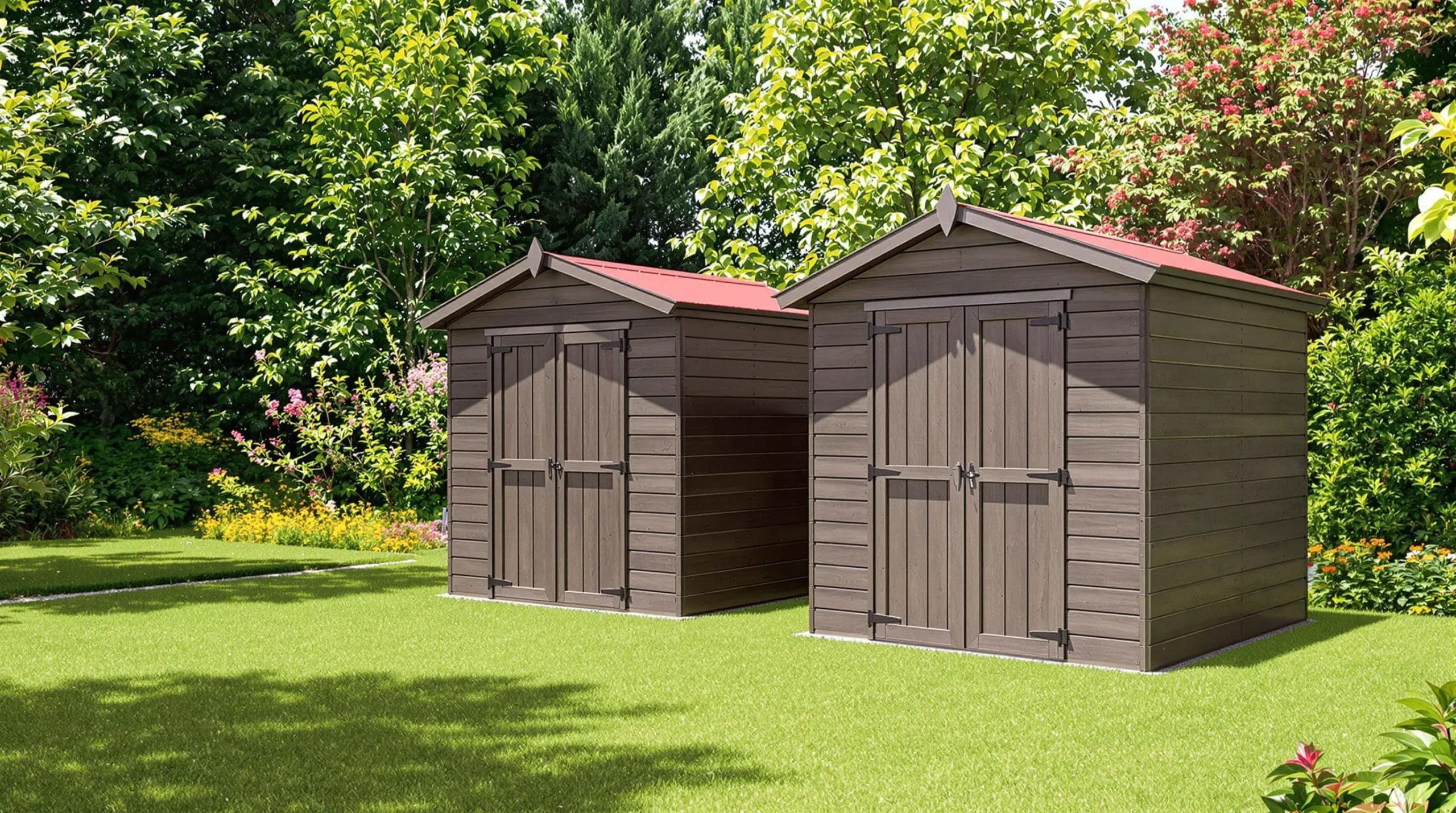 peut on mettre 2 abris de jardin de 5m2