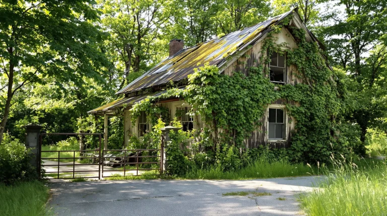 maison abandonnée à donner
