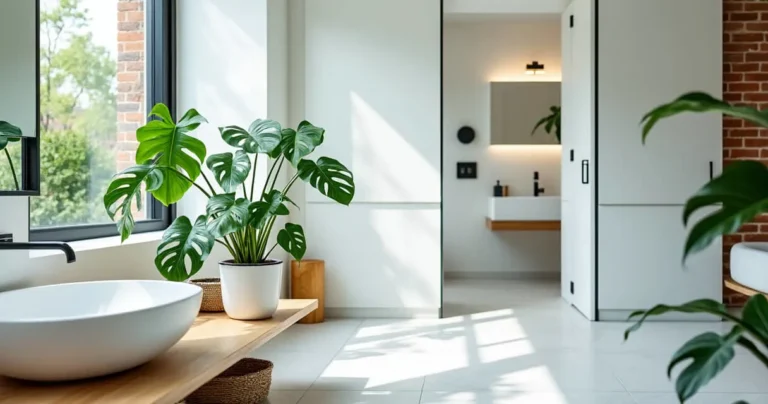 quelle plante mettre dans une salle de bain