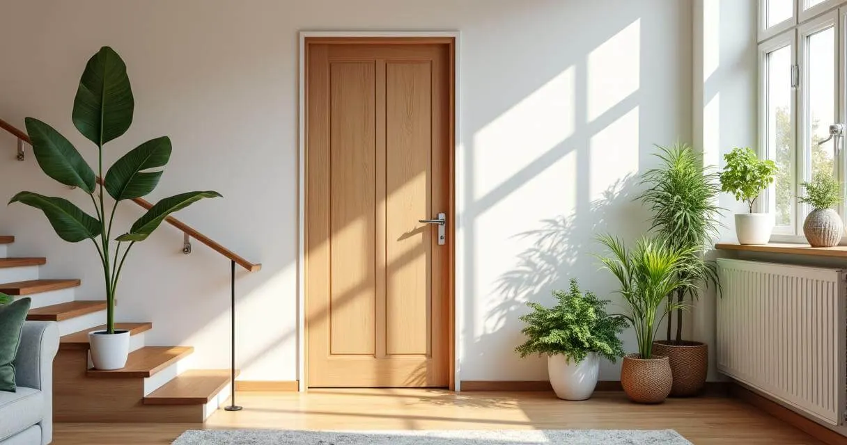 comment fermer le haut d'un escalier
