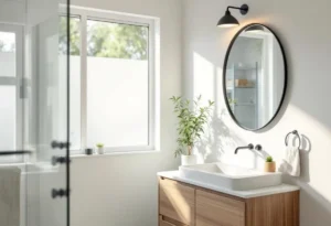 Hauteur miroir salle de bain : astuces pour un placement réussi
