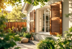 optez pour un volet en bois sur mesure alliant charme et robustesse