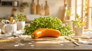 Les saveurs surprenantes de la courgette orange à découvrir