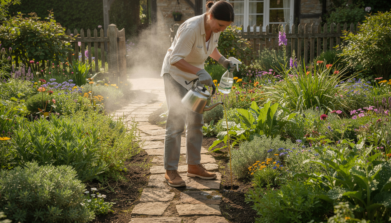 découvrez un désherbant naturel efficace conçu pour éliminer les racines en profondeur, garantissant un jardin propre et sain sans produits chimiques.