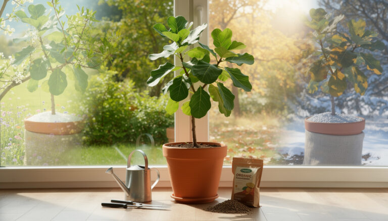découvrez nos conseils pratiques pour entretenir un figuier en pot toute l'année et profiter de beaux fruits et d'un arbre en bonne santé.